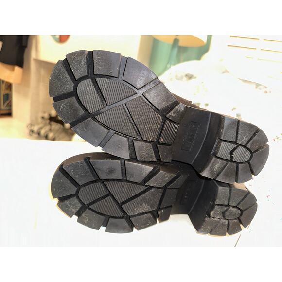 NEW IN BOX ESPRIT ESTELLE LUG SOLE COMBAT HIKING BOOTS 7.5 - Picture 2 of 6